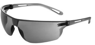ASA920-163-000 - JSP - ASA920-163-000 - Stealth Anti Scratch Safety Glasses 16g - Smoke Lens K Rated
