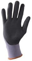 2038 - AURELIA - 2038 - Flex Ultra Foam Nitrile Dipped Gloves, Black/Grey Medium