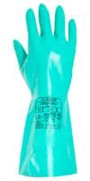 30110 - AURELIA - 30110 - Chem Max Flock Lined Nitrile Chemical Gauntlet, Green XL