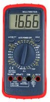 D03145 - DURATOOL - D03145 - Handheld Digital Multimeter, AC/DC Current, AC/DC Voltage, Continuity, Resistance, Temperature, 3