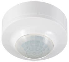 STW360 - TIMEGUARD - STW360 - PIR Sensor, Ceiling, White, 360° Beam Angle, 8 m Sensing Range, 88 mm x 88 mm x 50 mm