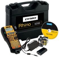S0841390 - DYMO - S0841390 - Rhino™ 5200 (UK) Hand Held Label Printer Hard Case Kit, Thermal Transfer