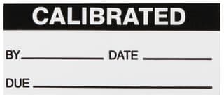 7827285 - MULTICOMP PRO - 7827285 - Label, Identification, 16 mm, 38 mm, Nylon Cloth, Calibrated (By, Date, Due)