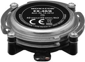 EX-40/8 - MONACOR - EX-40/8 - Audio Exciter / Resonator, 20W RMS 8Ohm