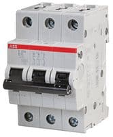 2CDS253001R0065 - ABB - 2CDS253001R0065 - Thermal Magnetic Circuit Breaker, System Pro M Compact S200, 6 A, 3 Pole, 277 VAC, DIN Rail