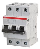 2CDS253001R0105 - ABB - 2CDS253001R0105 - Thermal Magnetic Circuit Breaker, System Pro M Compact S200, 10 A, 3 Pole, 277 V, DIN Rail