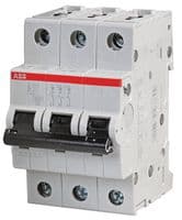 2CDS253001R0205 - ABB - 2CDS253001R0205 - Thermal Magnetic Circuit Breaker, System Pro M Compact S200, 20 A, 3 Pole, 277 VAC, DIN Rail