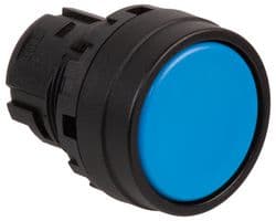 YW1B-A1S - IDEC - YW1B-A1S - Switch Actuator, Plastic, Blue, Idec Dia 22mm YW Series Pushbutton Switches, IP65, YW1B-A1x Series