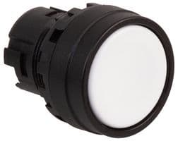 YW1B-A1W - IDEC - YW1B-A1W - Switch Actuator, Plastic, White, Idec Dia 22mm YW Series Pushbutton Switches, IP65, YW1B-A1x Series