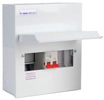 PEL00431 - PRO ELEC - PEL00431 - Load Centre / Distribution Board, Domestic, Metal, 230 V, 100 A, 8 Circuits, 237 mm
