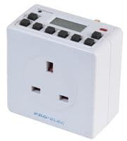 PEL00410 - PRO ELEC - PEL00410 - Timeswitch, 1 min, 24 h, 13 A, Digital