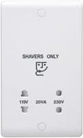 D9800NR - VOLEX ACCESSORIES - D9800NR - Dual Voltage Shaver Socket, 115/230V