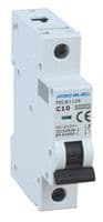 PELB1156 - PRO ELEC - PELB1156 - Thermal Magnetic Circuit Breaker, 10 A, 1 Pole, 415 V, DIN Rail