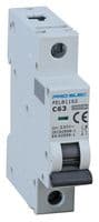 PELB1162 - PRO ELEC - PELB1162 - Thermal Magnetic Circuit Breaker, 63 A, 1 Pole, 415 V, DIN Rail