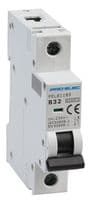 PELB1189 - PRO ELEC - PELB1189 - Thermal Magnetic Circuit Breaker, 32 A, 1 Pole, 415 V, DIN Rail