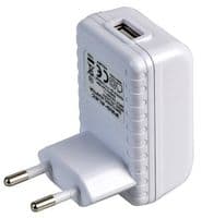 PW04108 - PRO ELEC - PW04108 - AC/DC Power Supply, White, 1 Output, 10.5 W, 5 V, 2.1 A