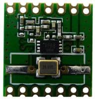 RFM68W-868S2 - HOPERF - RFM68W-868S2 - RF Transmitter Module, FSK, OOK, 100 Kbps Data Rate, 868MHz, 10 dBm Sensitivity, 1.8V to 3.7V Supply