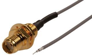 ASMH030ZA113S11 - SIRETTA - ASMH030ZA113S11 - RF / Coaxial Cable Assembly, 6GHz Frequency, 11.8 ", 300 mm, 1.13mm, SMA Bulkhead Jack, Free End