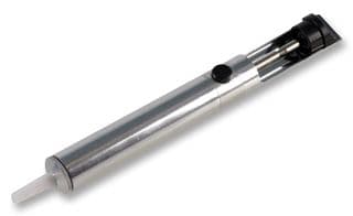 ZD-193/87-8131 - DURATOOL - ZD-193/87-8131 - Desoldering Pump, Aluminium Body, Silver Colour, PTFE Nozzle, 194mm