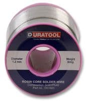 D01683 - DURATOOL - D01683 - Solder Wire 60/40 18AWG 1.2mm 500g Reel