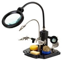 D03169 - DURATOOL - D03169 - LED MAGNIFYING LAMP WITH THIRD HAND