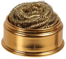 D03301 - DURATOOL - D03301 - Brass Wool Soldering Tip Cleaning Ball with Dish