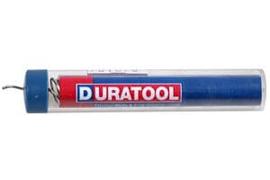 D03343 - DURATOOL - D03343 - Lead Free Solder Wire, 1.2mm, 12.5g, 1.8m