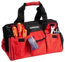 D02357 - DURATOOL - D02357 - Tool Bag, Large, Fabric, 250 mm Height, 440 mm Width, 290 mm Depth