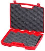 17025.096.GPB - MULTICOMP PRO - 17025.096.GPB - Storage Case, with Foam, Plastic, Red, 240mm x 205mm x 48mm