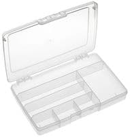 1917N.113 - MULTICOMP PRO - 1917N.113 - Storage Box, 7 Compartment, Transparent, 40mm x 245mm x 165mm