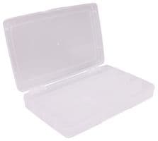 1914N.113 - MULTICOMP PRO - 1914N.113 - Storage Box, 4 Compartment, Transparent, 40mm x 245mm x 165mm