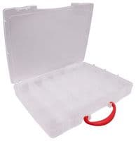 19321.113 - MULTICOMP PRO - 19321.113 - Storage Box, 21 Compartment, Transparent, 56mm x 325mm x 255mm