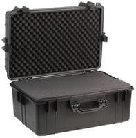 WATERPROOF CASE 24" - DURATOOL - WATERPROOF CASE 24" - Storage Case, Waterproof, Polypropylene, Black, 16.93", 430mm, 24.02", 610mm