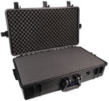 WATERPROOF CASE 28.5" - DURATOOL - WATERPROOF CASE 28.5" - Storage Case, Waterproof, Polypropylene, Black, 16.93", 430mm, 28.35", 720mm