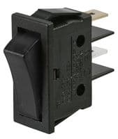 B111C11000000 - MOLVENO - B111C11000000 - Rocker Switch, Off-On, SPST, Non Illuminated, Panel Mount, Black, B1 Series