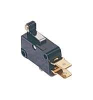 V-155-1C5 - OMRON - V-155-1C5 - Microswitch, Snap Action, Short Roller Lever, SPDT, Quick Connect, 15 A, 250 VDC