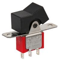 3MS1R1M1QE - MULTICOMP PRO - 3MS1R1M1QE - Rocker Switch, On-On, SPDT, Non Illuminated, Panel Mount, Black, 3M