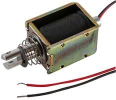 413 - ADAFRUIT - 413 - Linear Solenoid, D Type / Box Type, Push or Pull, 12 V, 14.5 ohm