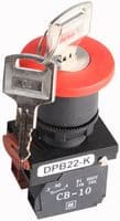 DPB22-K11R. - HYLEC - DPB22-K11R. - Control Station, 2 Position