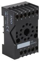 SRRE11 - IMO PRECISION CONTROLS - SRRE11 - Relay Socket, DIN Rail, Screw, 11 Pins, 10 A, 300 V