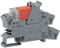788-515 - WAGO - 788-515 - Power Relay, DPDT, 115 VAC, 8 A, 788 Series, DIN Rail