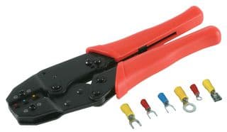 D03009 - DURATOOL - D03009 - Crimp Tool, Ratchet, 22-2AWG Insulated & Non-insulated Open Plug Connectors, Crimp Tool, Ratchet