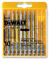 DT2290-QZ - DEWALT - DT2290-QZ - Wood Jigsaw Blades Set, 10 Piece