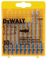 DT2292-QZ - DEWALT - DT2292-QZ - HSS Jigsaw Blade Set, 10 Piece