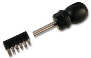 D00032 - DURATOOL - D00032 - Screwdriver, Ratchet Set, Stubby, Slotted/Phillips/Pozidriv, 7-Piece