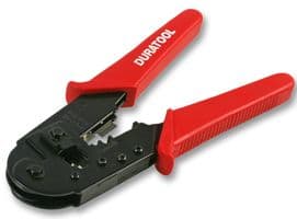 D00125 - DURATOOL - D00125 - Crimp Tool, Hand, Modular Plug Connectors