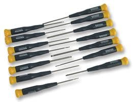 D00292 - DURATOOL - D00292 - Screwdriver, Precision Set, 15 Pieces of Slotted, Phillips, Torx Screwdrivers