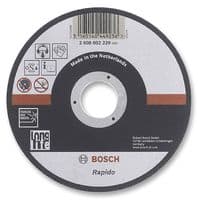 2608602220 - BOSCH - PROFESSIONAL / BLUE - 2608602220 - Cutting Disc, 115mm Diameter, P46 Grade, Rapido®, Long Life