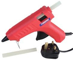 D01671 - DURATOOL - D01671 - Glue Gun, 230V, 15W, 11mm Stick Diameter, 2 x 100mm Sticks, UK Plug