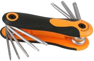 D02238 - DURATOOL - D02238 - 8 Piece Security Torx Hex Set